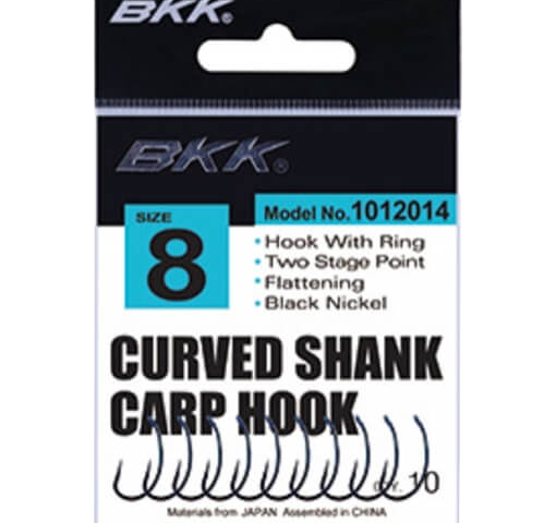 BKK Curved Shank BN šaranske udice za ribolov
