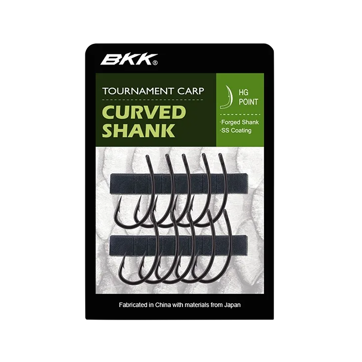 BKK Curved Shank Tournament šaranske udice za ribolov