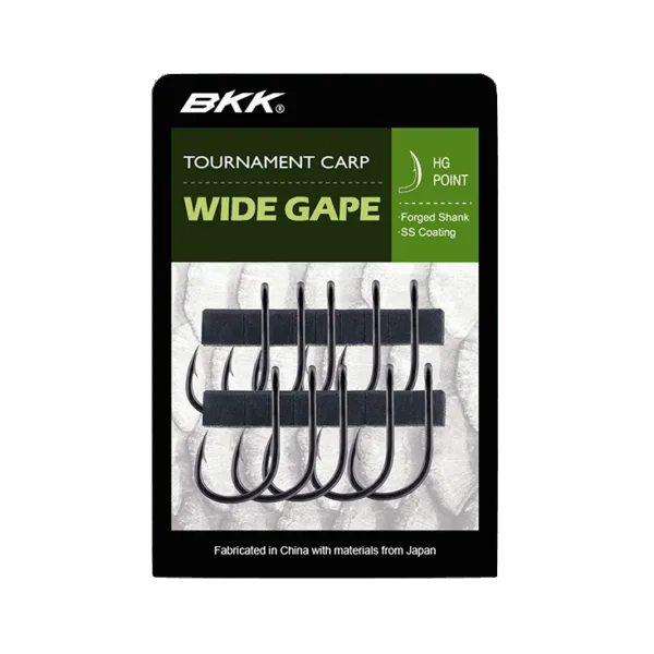 BKK Wide Gape Tournament šaranske udice za ribolov