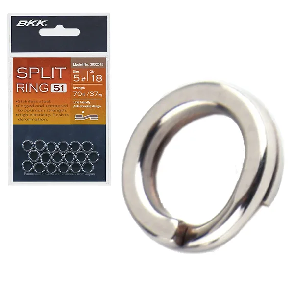 BKK Split Ring-51 split ringovi za varalicu