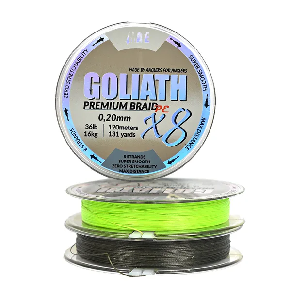 MATE Goliath X8 Braid Dark Green 0.20mm 120m (MT13123)