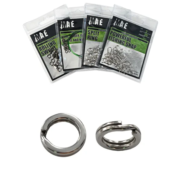MATE Powerful Flat Split Ring 10kom