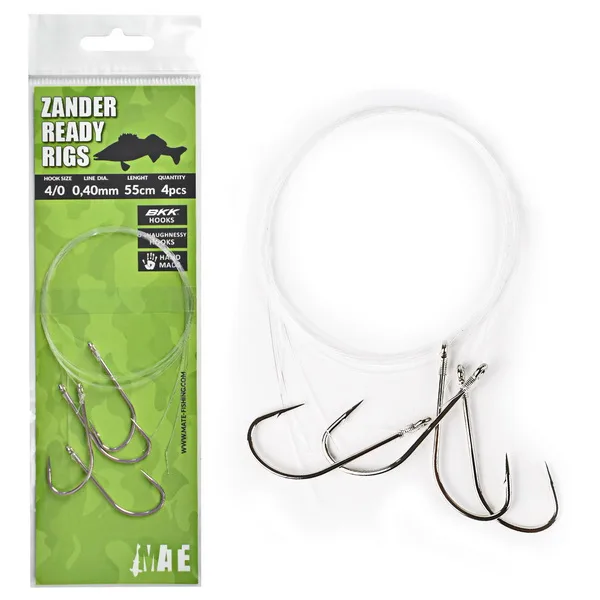 MATE Ready Carp Rigs Zander O'Shaugnessy 4kom vezane udice