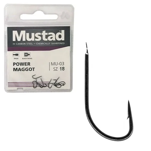 Mustad MU03 10kom Power Maggot udice