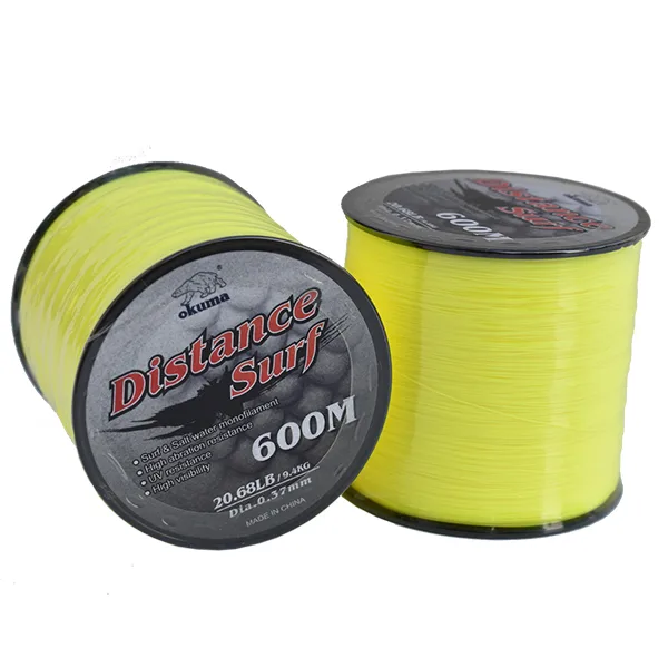 Okuma Distance Surf Yellow 600m najlon za ribolov
