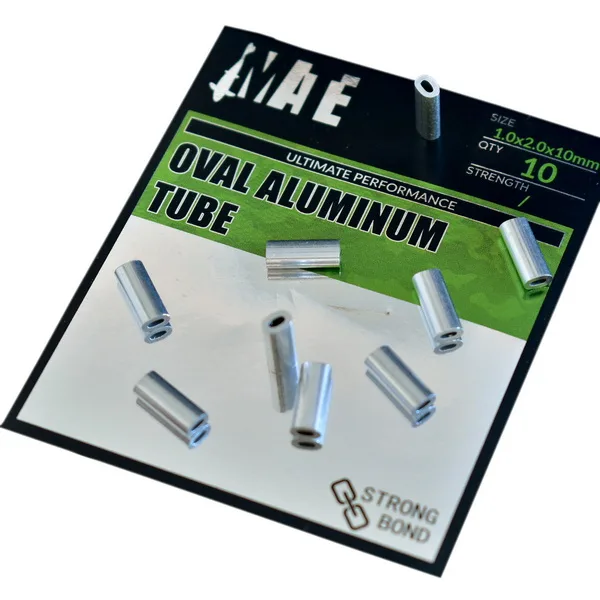 MATE Oval Aluminium Tube krimp