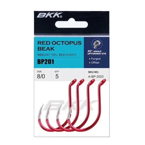 BKK Red Octopus Beak udice za ribolov