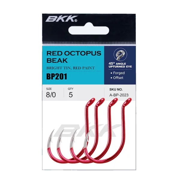 BKK Red Octopus Beak udice za ribolov