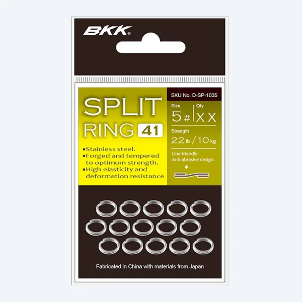 BKK Split Ring-41 split ringovi za varalicu