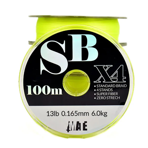 MATE SB X4 Braid Yellow 100m-1000m struna na sjecenje