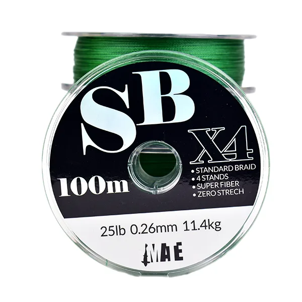 MATE SB X4 Braid Green 100m-1000m struna na sjecenje
