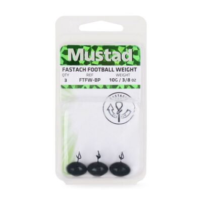 Mustad Football Weight 14g 3kom olovna otezanja za silikonce