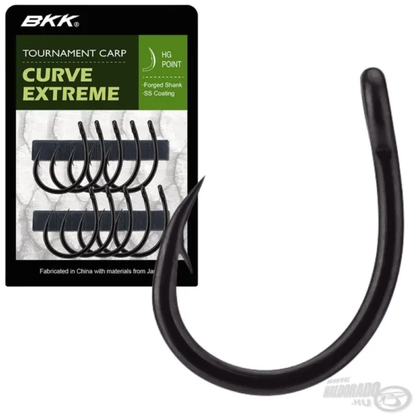BKK Curved Extreme Tournament šaranske udice za ribolov