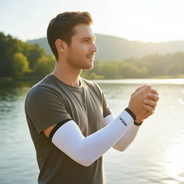 BKK Arm Sleeve White