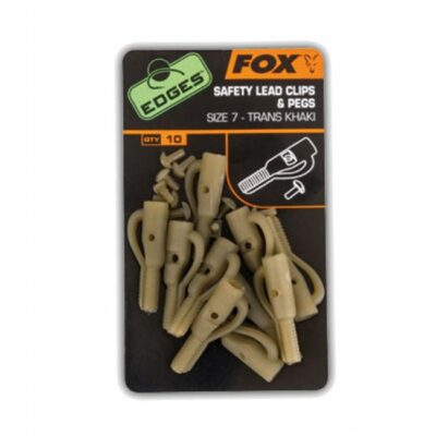 Fox Edges Lead Clip + Pegs (CAC477)