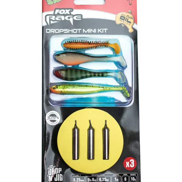 Fox Rage Dropshot Mini Kit 1m 10g sz6 3kom (NRR028)