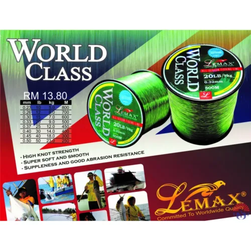 Lemax Line NEW WD-CLASS 400m 0,36mm B 25lb