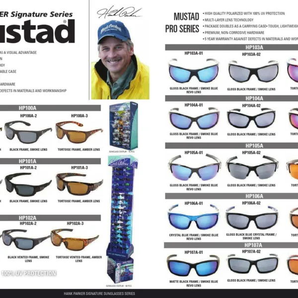Mustad UV 100% Sunglasses