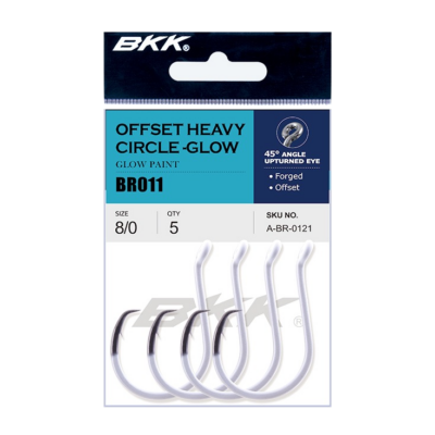 BKK Glow Heavy Circle udice za ribolov