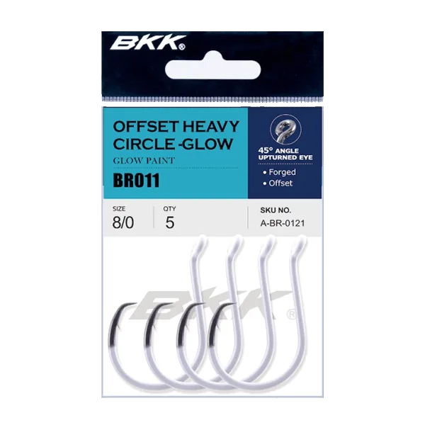 BKK Glow Heavy Circle udice za ribolov