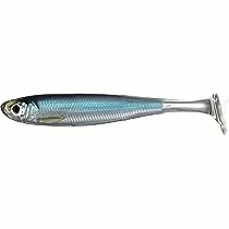 LiveTarget Slow-Roll Shiner (Paddletail) Silver Blue 125mm 3kom (SRS125SK201)