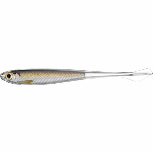 LiveTarget Ghost Tail Minnow (Dropshot Bait) Silver Brown 115mm 4kom (GTM115SK934)