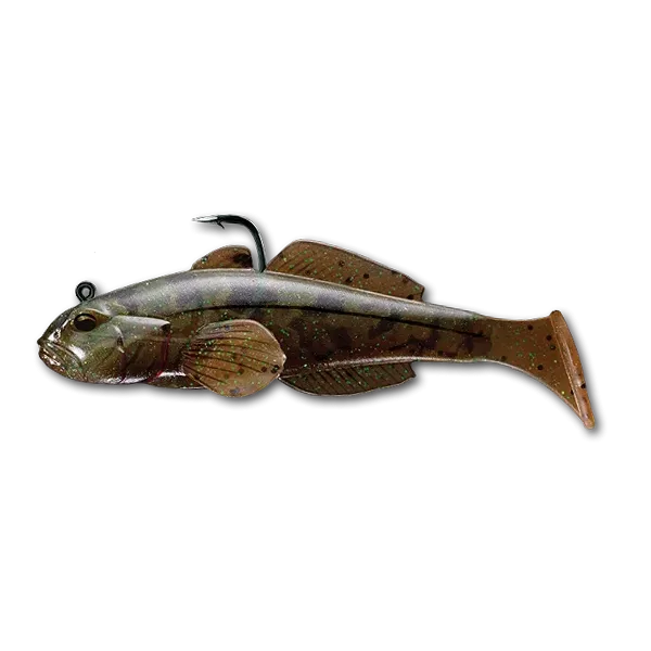 LiveTarge Goby Paddle Tail Brown Pumpkin 90mm 21gr 3kom (GOB90PT607)