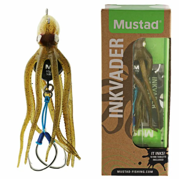 Mustad INKVADER KIT W/TABLETS Sand -120gr