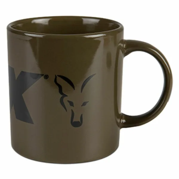 Fox Green and Black Logo Ceramic Mug (CCW023)