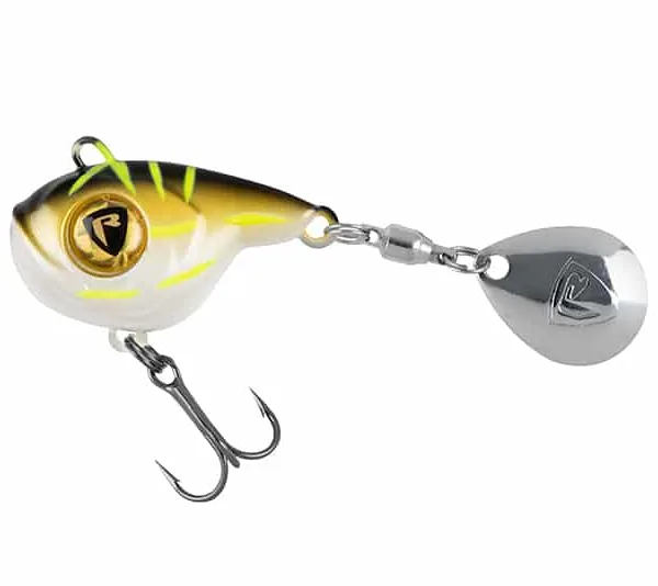 Fox Rage Big Eye Spin Tail 14gr Black & Gold (NSA037)