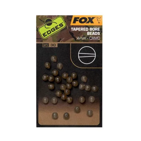 Fox Edges Camo Tapered Bore bead 4mm x 30 (CAC769)