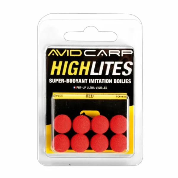 AVID CARP HIGHLITES - 14mm RED (AVHL/14R)