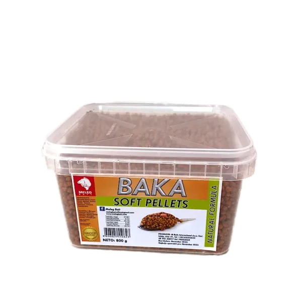 MELEG Soft Pellets 800g – Baka
