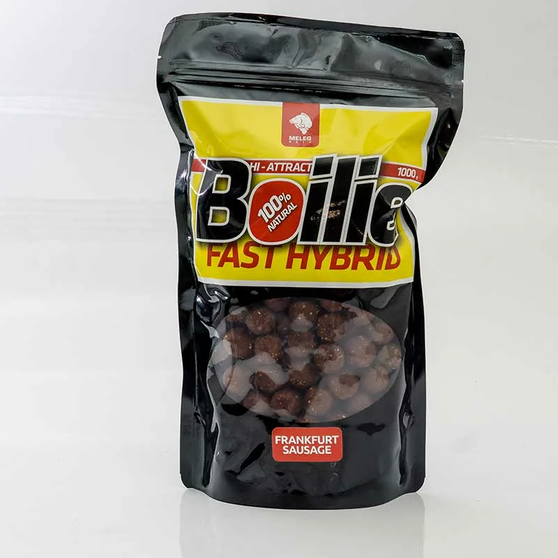 MELEG Fast Hybrid boilie 300g – Franfurt Saussage