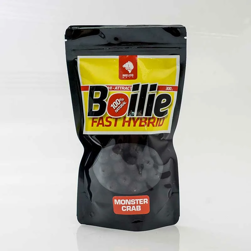 MELEG Fast Hybrid boilie 300g – Monster Crab