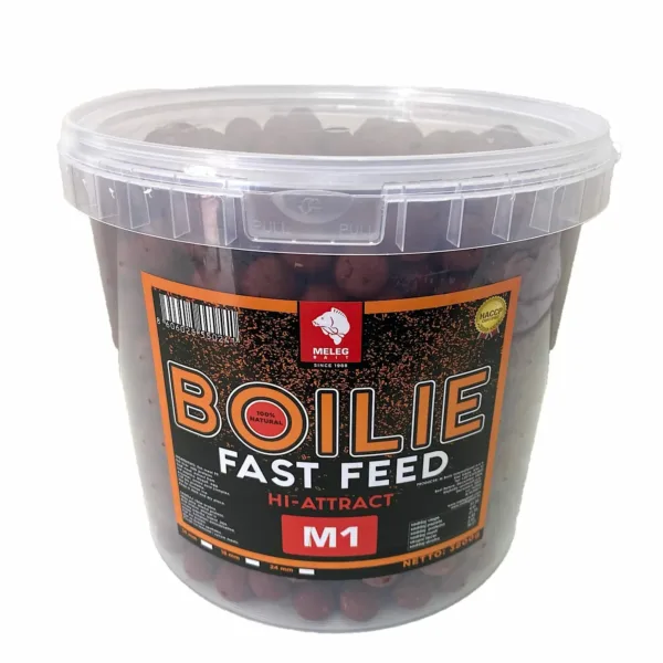 MELEG Fast Feed Boilie 18mm 3.8 KG - M1