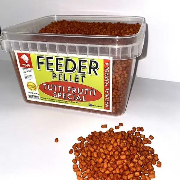 MELEG Feeder Pellet 800g – Tutti Frutti Special