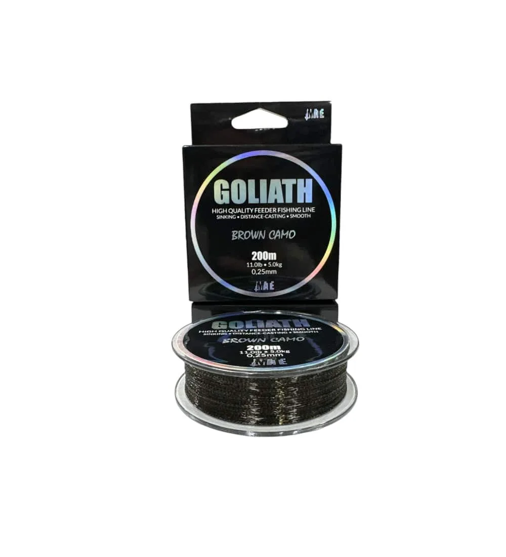 MATE Goliath Feeder Camo Brown 200m 0,20mm (MT13156)