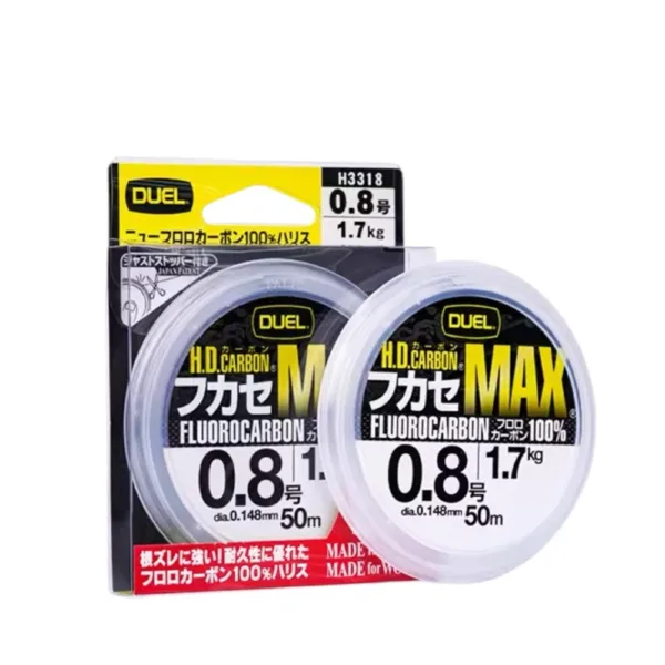 DUEL H.D. Carbon MAX Fluorocarbon 100% 50m Made in Japan