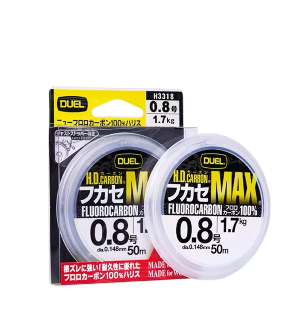 DUEL H.D. Carbon MAX Fluorocarbon 100% 50m Made in Japan