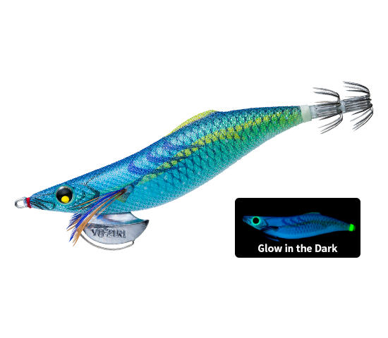 Yo-Zuri EGI AURIE-Q LC (LONG CASTING) SLOW #3.0 (A1774-BLBB)