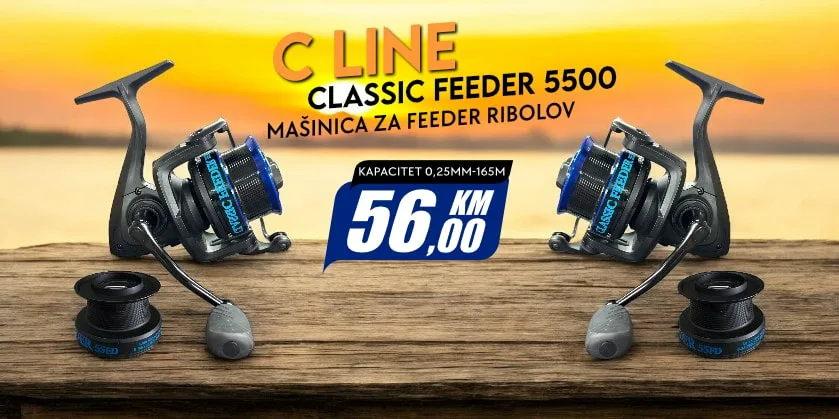 Cline classic feeder Masinice za feeder ribolov