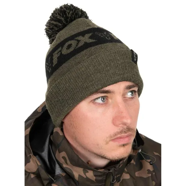Fox Collection Bobble - Green & Black (CHH022)