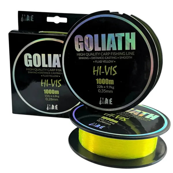 MATE Goliath HI-VIS Carp Line 0,40mm 1000m (MT11039)