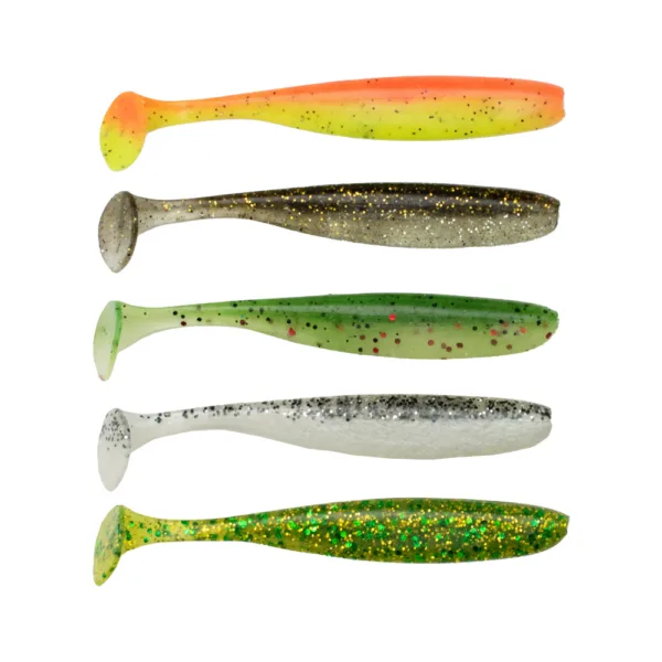 MATE Slim Fish 90mm Kiwi silikonske varalice (6.kom)
