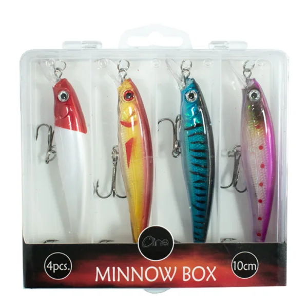 CL9115 Cline Minnow Box varalice 4pcs 8cm