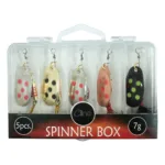 CL9112 Cline Spinner Box varalica za pastrmku 5pcs 7g