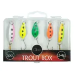 CL9110 Cline Trout Box Set varalica za pastrmku 5pcs 2-4g