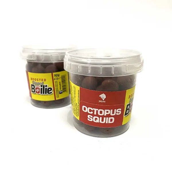 MELEG Boosted Dipped Boilie 90g - Octopus Squid