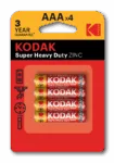 KODAK Baterija AAA R3